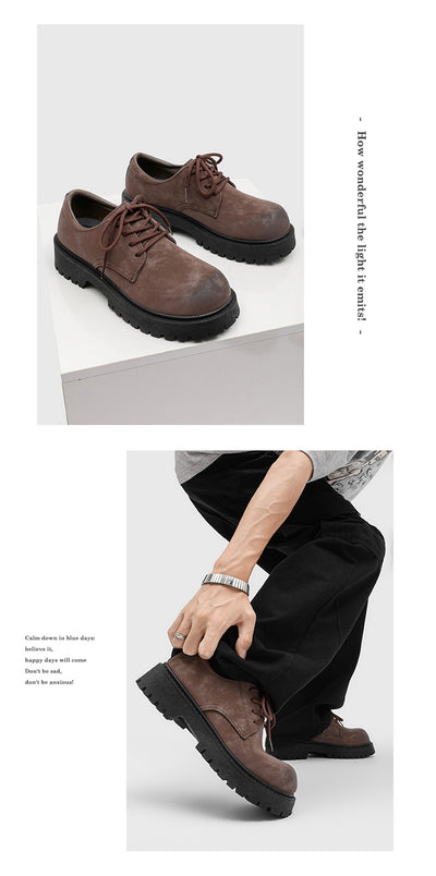 Botas de Trabajo Retro Bajas para Hombre - Invierno - Image 9