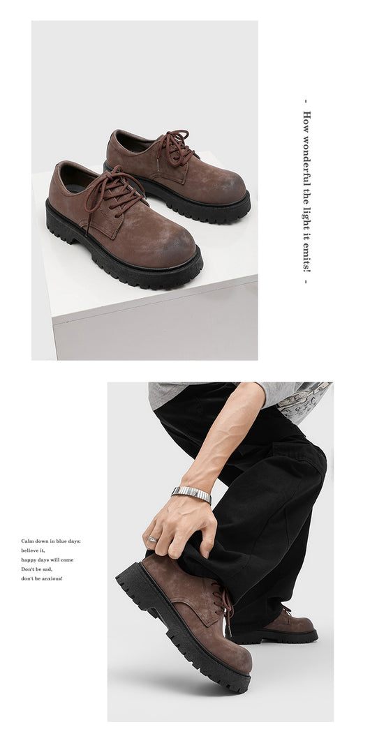 Botas de Trabajo Retro Bajas para Hombre - Invierno - Image 9