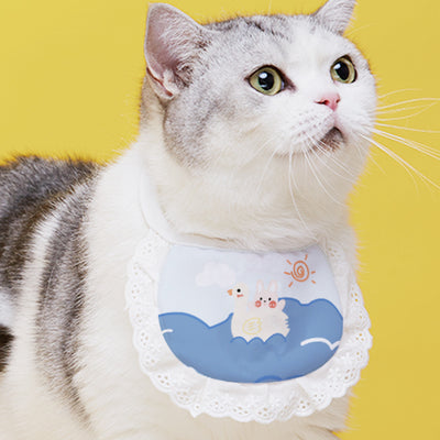 Babero Collar Toalla Saliva para Gatos - Accesorios Felinos Adorables - Image 21