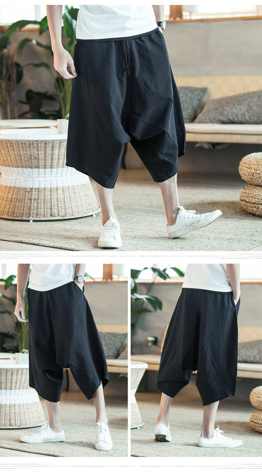 Pantalones Holgados de Algodón Estilo Chino - Corte Relajado Talla Grande Juventud - Image 12