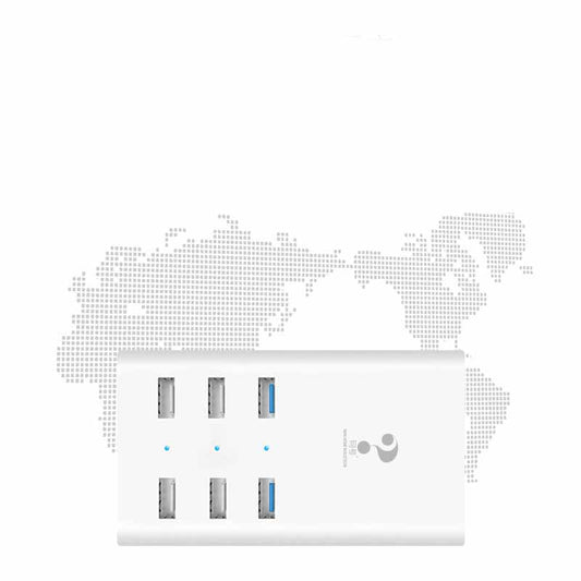 Cargador USB Múltiple Inteligente de Alto Rendimiento