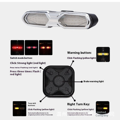 Luz Trasera Inteligente con Freno Automático para Bicicleta - Image 3