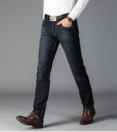 Jeans Ejecutivos de Verano para Hombre - Corte Recto Elástico y Cómodo - Image 19