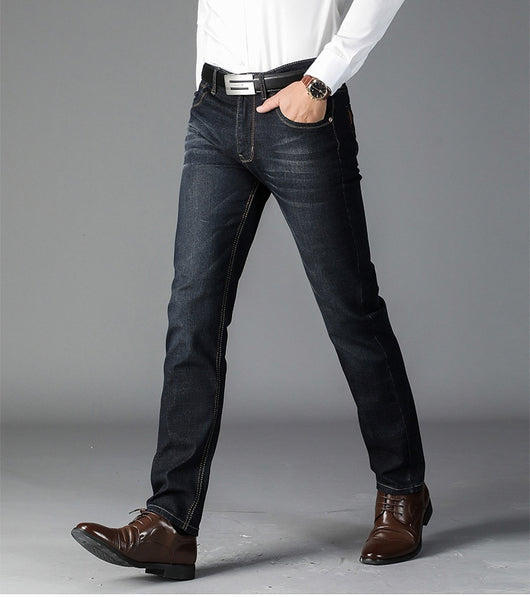 Jeans Ejecutivos de Verano para Hombre - Corte Recto Elástico y Cómodo - Image 19