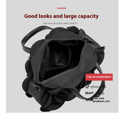 Bolso Bandolera Floral para Mujer con Detalles en Cuero PU - Image 12