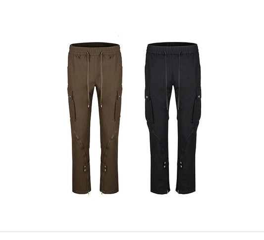 Pantalones de Trabajo con Cierre Combinado y Bota Ancha - Image 2