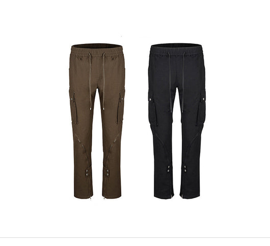 Pantalones de Trabajo con Cierre Combinado y Bota Ancha - Image 2