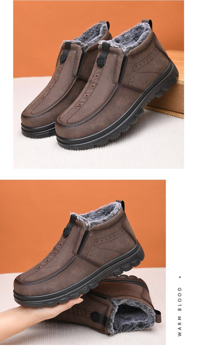 Zapatos Cómodos Talla Grande para Hombre - Suela Gruesa y Cálidos - Image 10