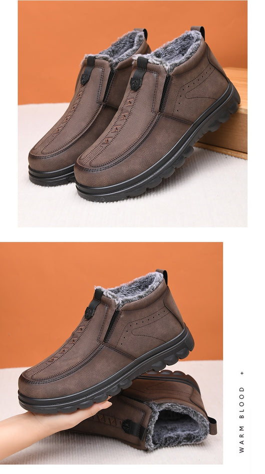 Zapatos Cómodos Talla Grande para Hombre - Suela Gruesa y Cálidos - Image 10
