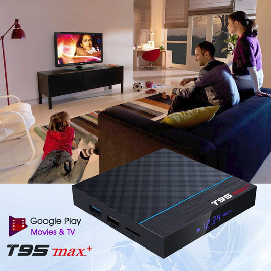 Reproductor Multimedia Smart TV T95 Max Plus - Procesador Quad Core Android 9.0 - Image 10
