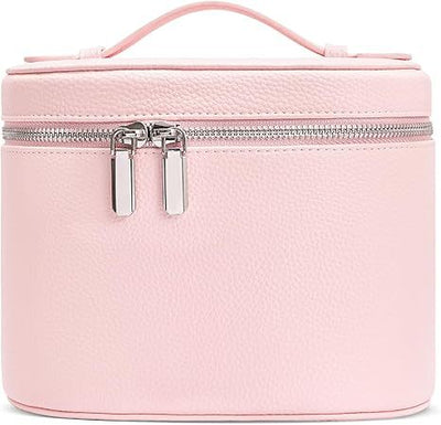 Bolsa de Cosméticos Grande de Cuero con Cierre Elástico - Image 8
