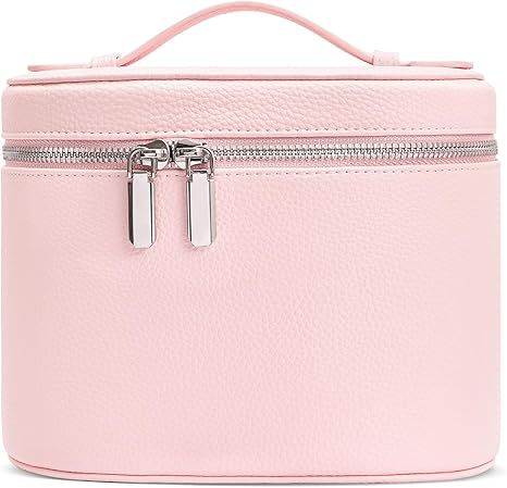 Bolsa de Cosméticos Grande de Cuero con Cierre Elástico - Image 8