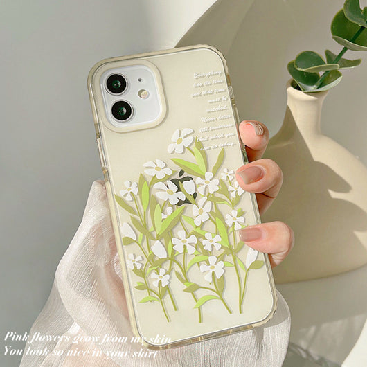 Funda iPhone 12 Pro Max Flores Retro - Diseño Clásico y Protección - Image 6