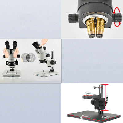 Microscopio Estereoscópico de Plataforma Grande con Visión Binocular - Image 11