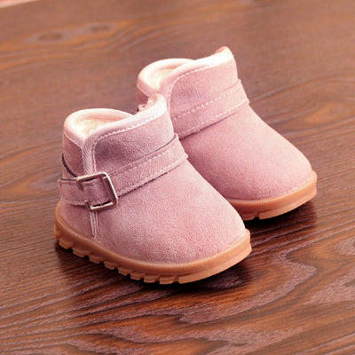 Botas Cortas Cálidas para Niños y Niñas - Impermeables y Antideslizantes - Image 5