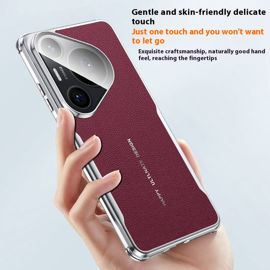 Funda de Cuero Protectora Antigolpes para Celular - Image 3