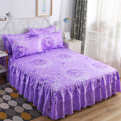 Juego de Cama Coreano Acolchado de Tres Piezas - Image 18