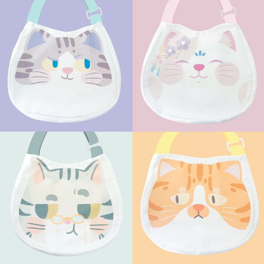 Bolsa Mensajera Gato Kawaii Grande para Mujer - Image 5
