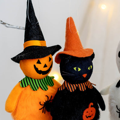Decoración Colgante Halloween - Calabaza, Fantasma o Gato Negro - Image 7