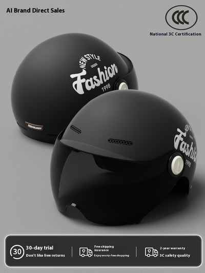 Casco Moto Semintergral Batería Universal Cuatro Estaciones - Image 26