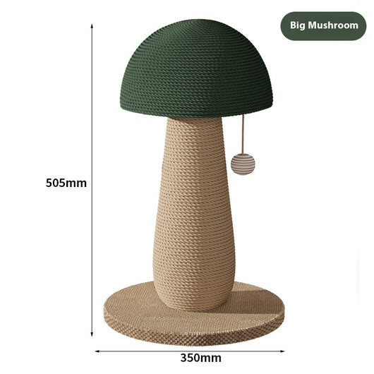 Rascador de Sisal Tipo Hongo para Gatos - Tabla Resistente sin Pelusa - Image 7