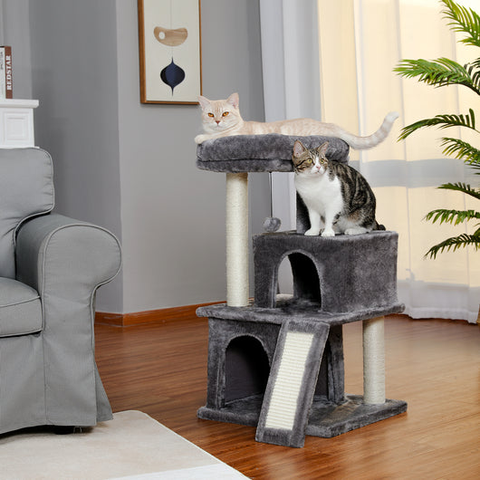 Torre de Lujo para Gatos con Doble Condominio y Percha Espaciosa - Image 16