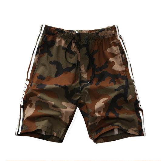 Pantalones Cortos Cargo Camuflaje Talla Grande Hombre Fit Relajado - Image 3