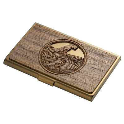 Tarjetero Ejecutivo de Acero Inoxidable y Madera con Grabado Personalizado - Image 11