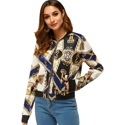 Chaqueta Entallada para Mujer con Cuello de Pie - Image 7