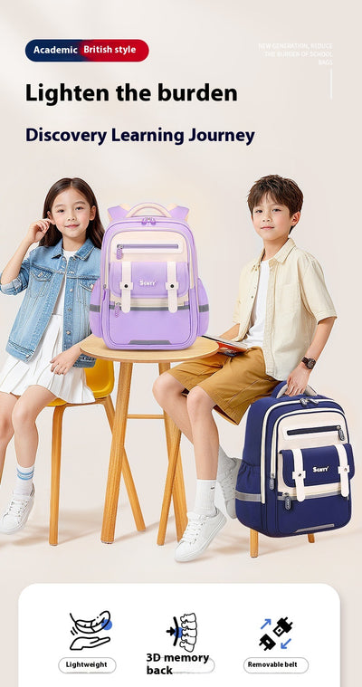 Mochila Escolar Nube para Primaria Niños y Niñas - Image 22