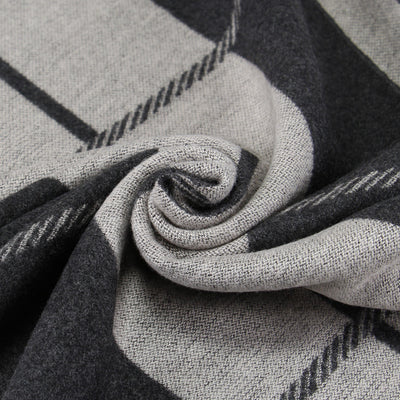 Bufanda Cuadriculada Cálida para Hombre - Diseño Clásico - Image 8