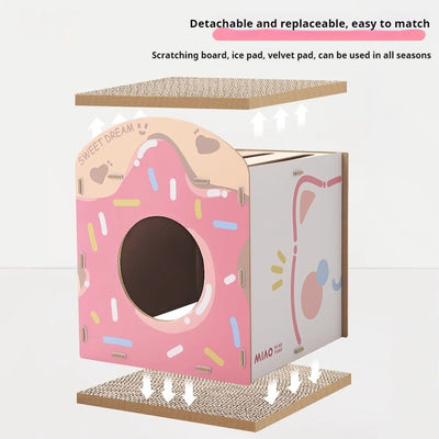 Rascador de Diseño para Gatos - Mueble Decorativo - Image 4