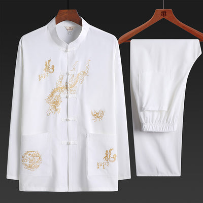 Traje Dos Piezas Primavera Otoño para Hombre Maduro - Image 2