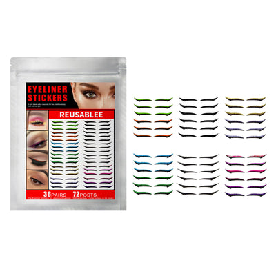 Sombras Adhesivas Ahumadas - Maquillaje en Papel Resistente sin Manchas - Image 5