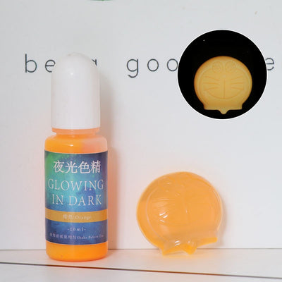 Kit de Resina Epoxi con Pigmento Luminiscente UV y Moldes de Cristal - Image 4