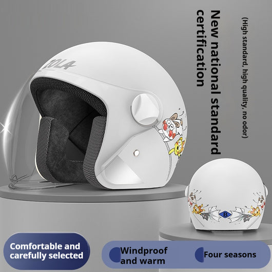 Casco de Bicicleta Eléctrica con Bufanda Térmica para Hombre y Mujer - Image 7