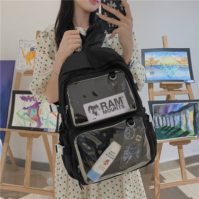 Mochila Escolar Adorable para Estudiantes de Secundaria y Preparatoria - Image 9
