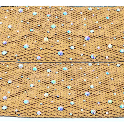 Medias de Malla con Cristales Brillantes y Detalles Incrustados - Image 10
