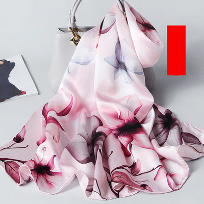Pañuelo de Seda Estampado para Mujer - Image 23