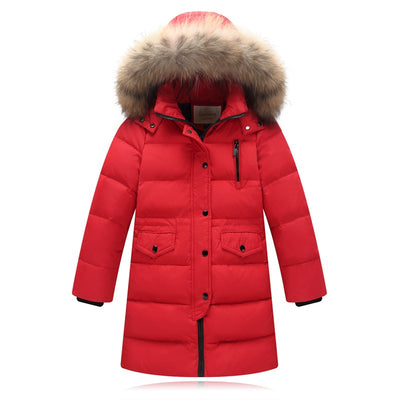 Chaqueta Acolchada Infantil con Cuello de Pelaje - Abrigo Grueso Unisex - Image 10