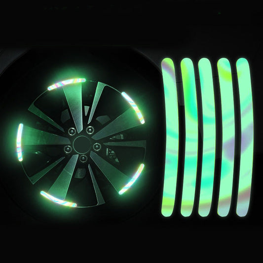 Cinta Reflectante Luminosa Multicolor para Auto
