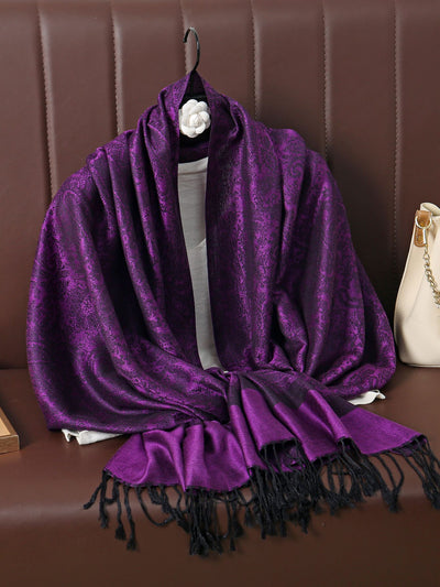 Rebozo Étnico Paisley en Jacquard de Cashemira - Image 25