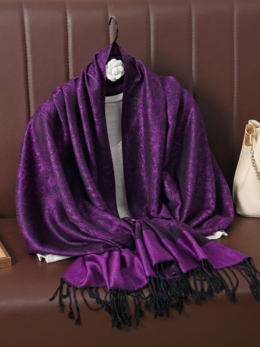 Rebozo Étnico Paisley en Jacquard de Cashemira - Image 25