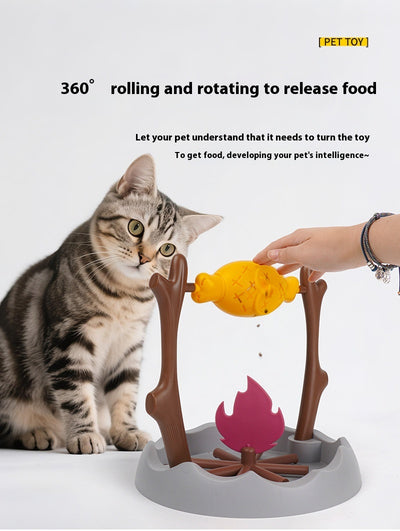 Juguete Interactivo Dispensador de Alimento Liofilizado para Gatos - Image 12