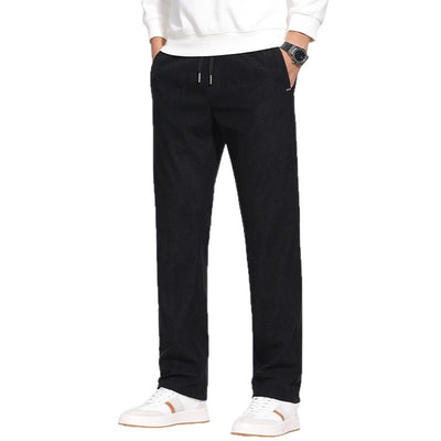 Pantalones Casuales Slim Fit Forrados en Fleece - Versátiles y Modernos - Image 5