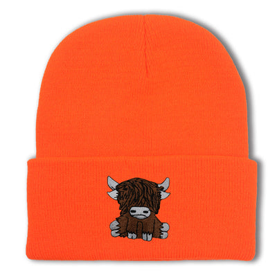 Gorro de Lana Tejido con Diseño de Yak Peludo - Abrigo Otoño e Invierno - Image 15