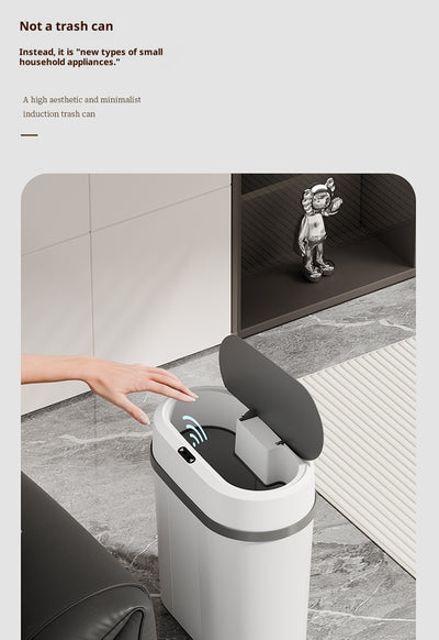 Basurero Inteligente Sellado Resistente al Agua y Humedad con Tapa Automática - Image 16