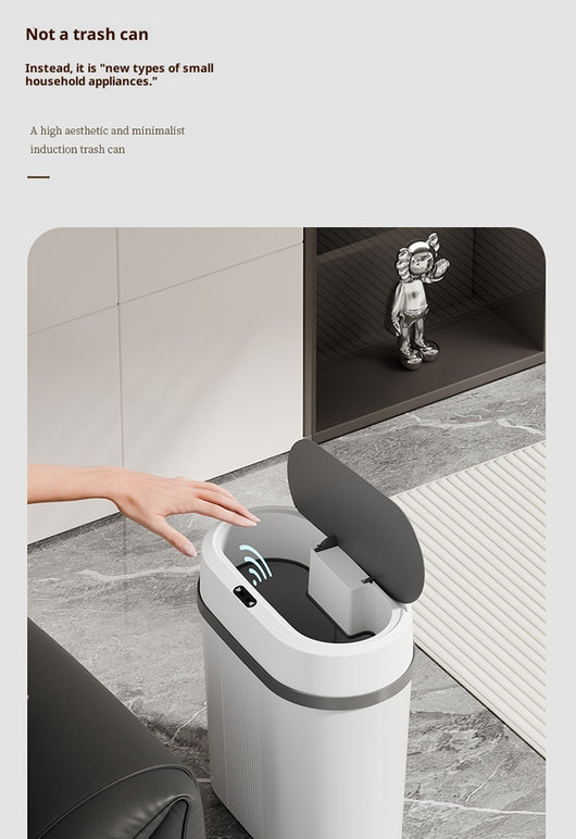 Basurero Inteligente Sellado Resistente al Agua y Humedad con Tapa Automática - Image 16