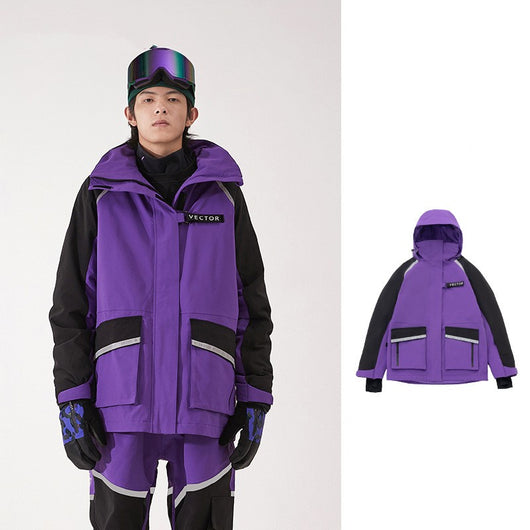 Traje de Esquí Impermeable Térmico Holgado para Hombre y Mujer - Image 14