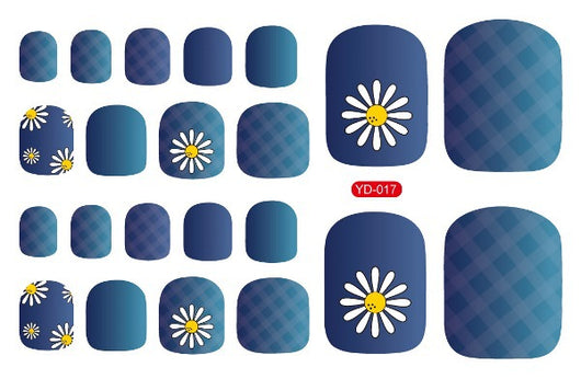 Pegatinas de Manicura para Pies Diseño Verano - Image 6